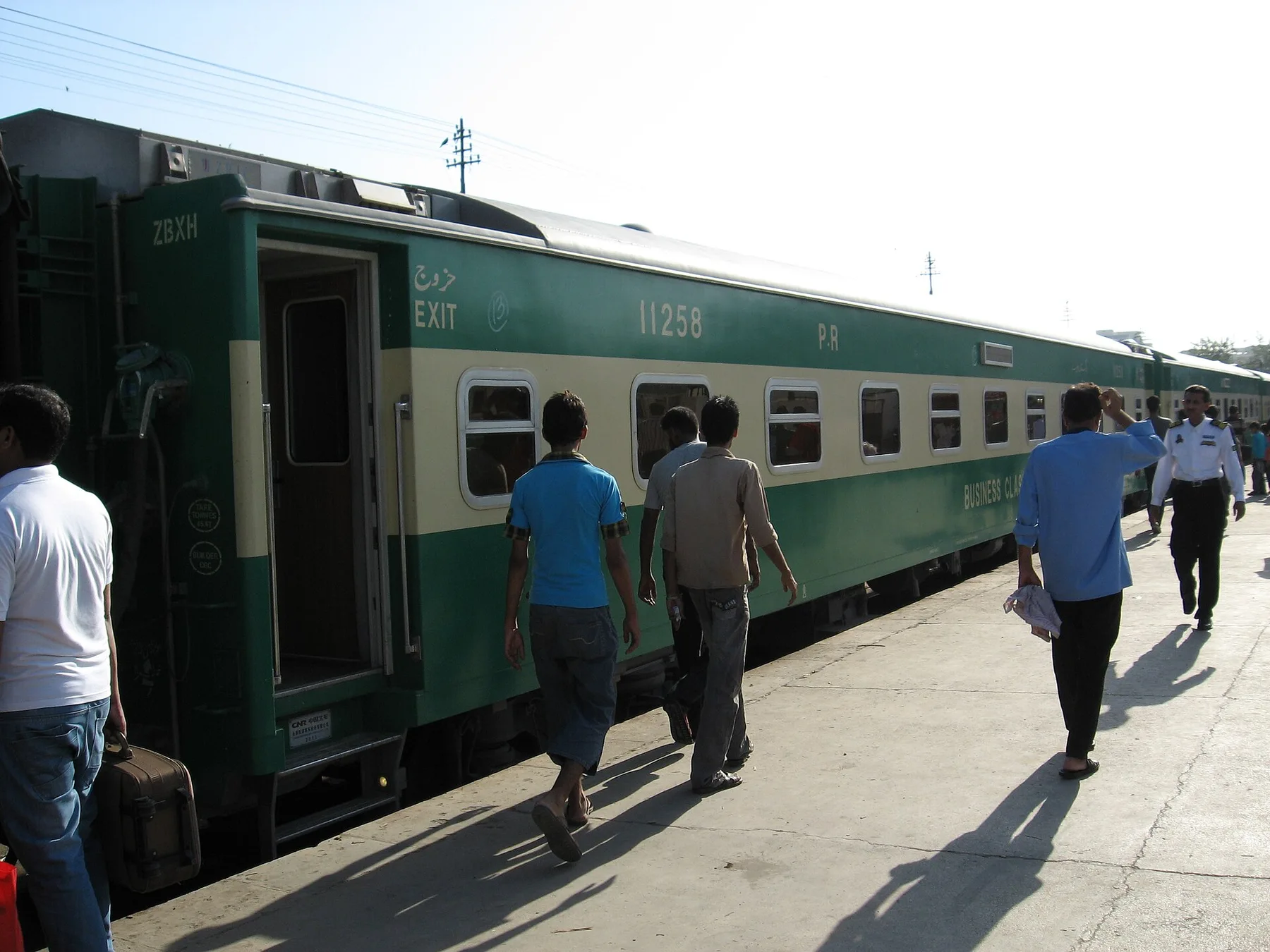 A Pakistan Railways passenger train