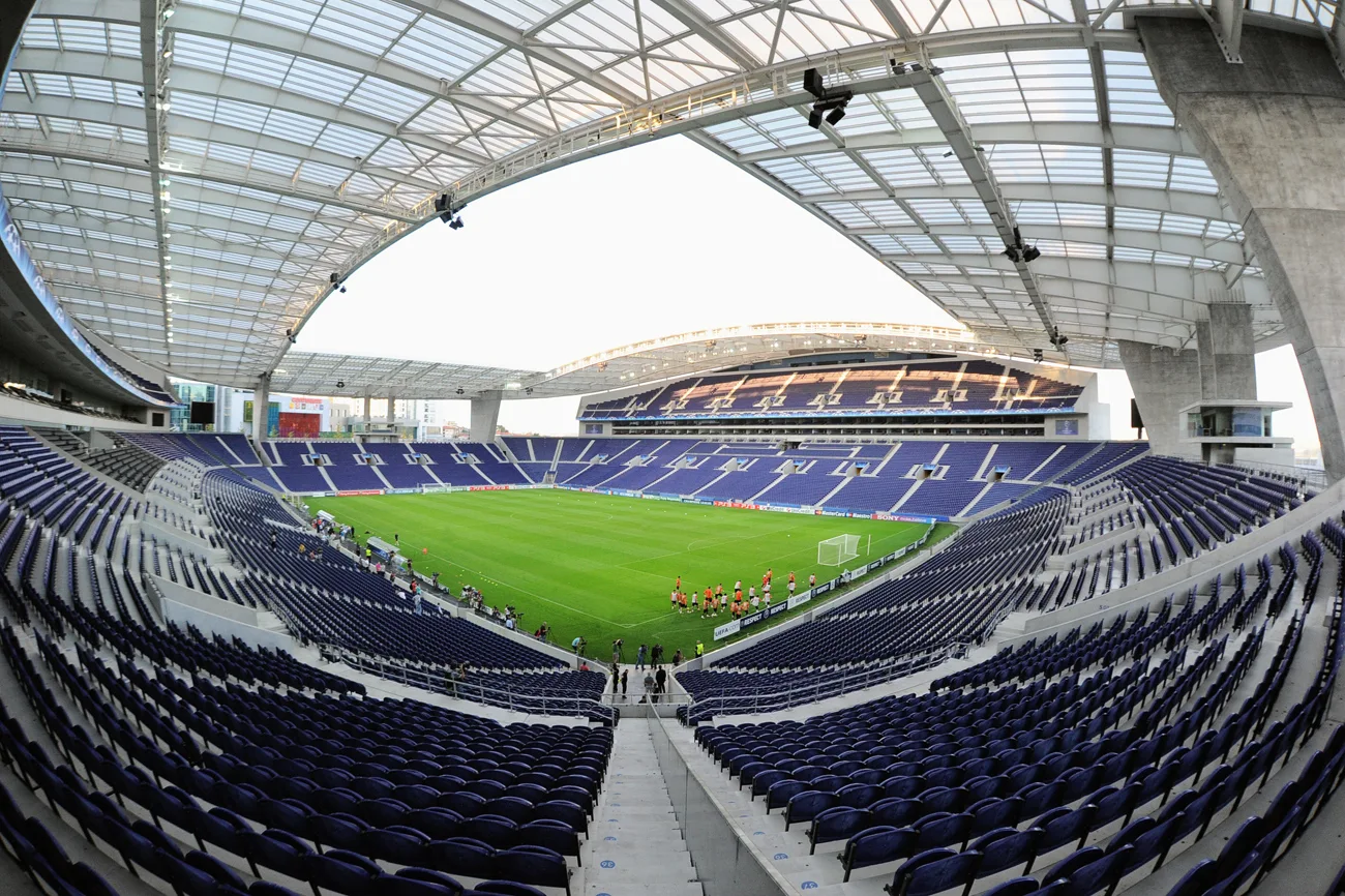 Estadio do Dragao in Porto, where Portugal beat Norway