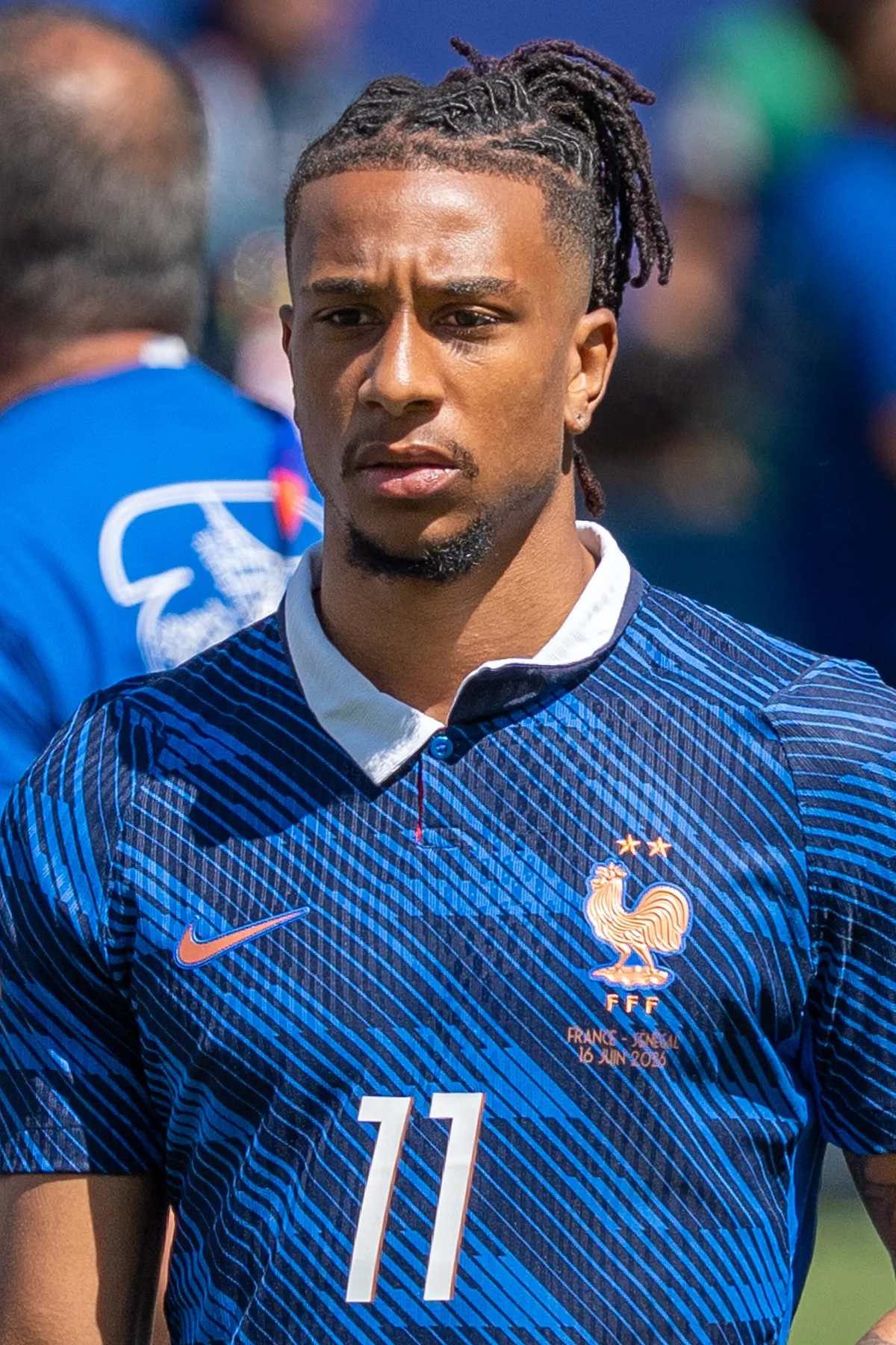 Michael Olise playing for France