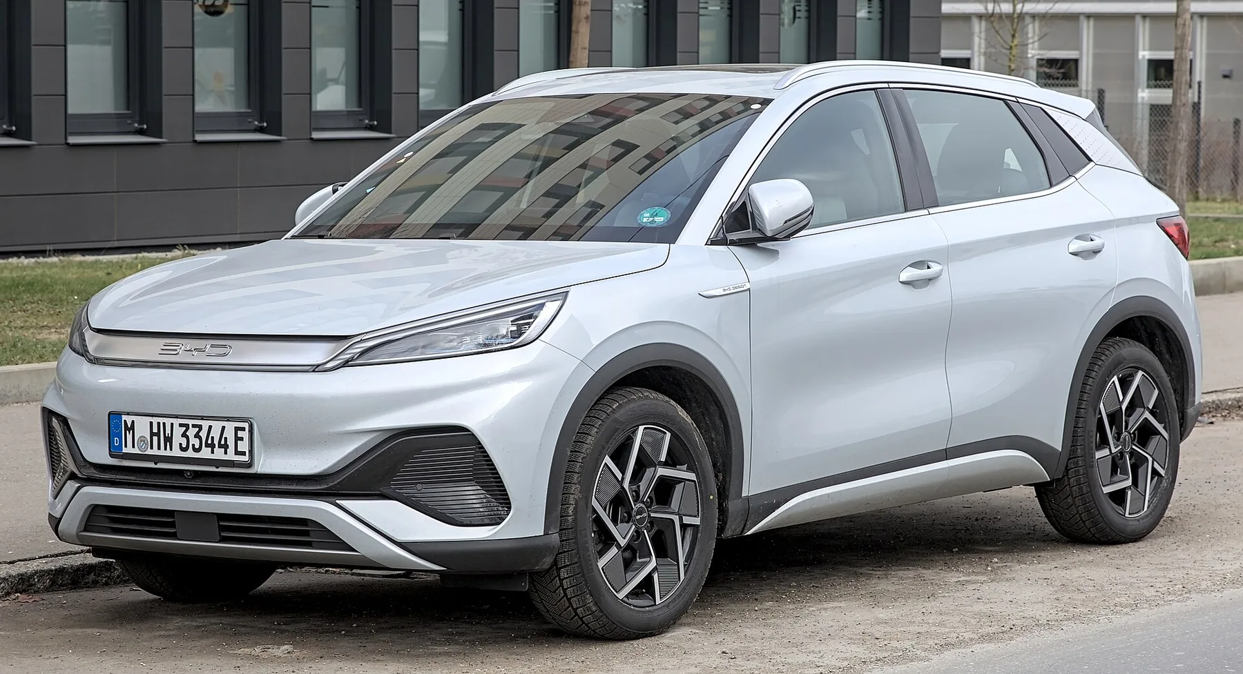 A BYD Atto 3 electric SUV